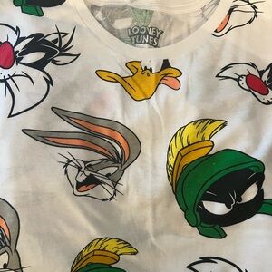 Looney Tunes Character Print T-Shirt
